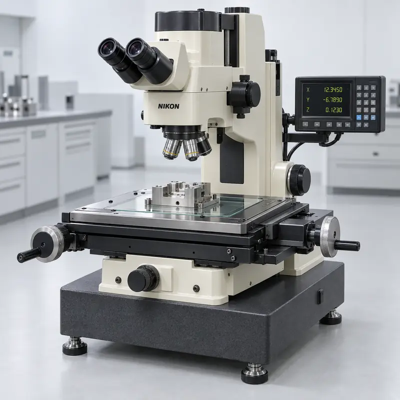 02 nikon toolmakers microscope